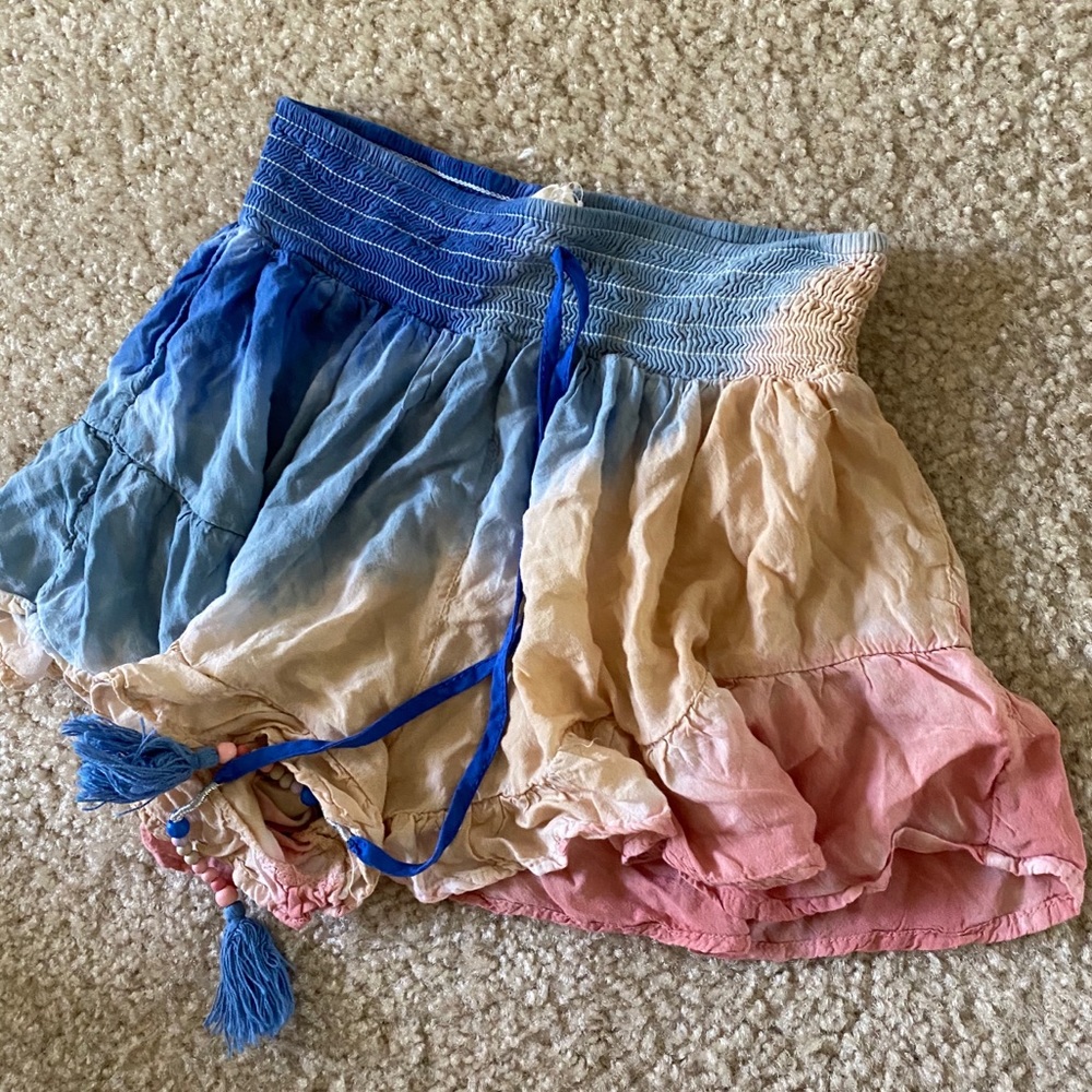 Surf gypsy mini tie dye shorts XS Small